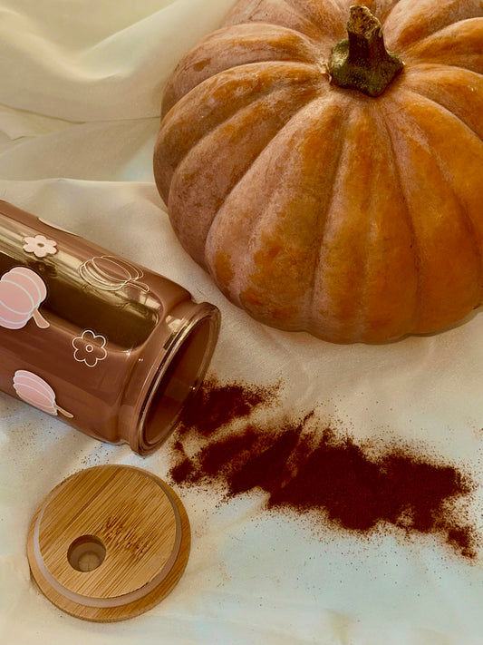 Pumpkin latte tumbler