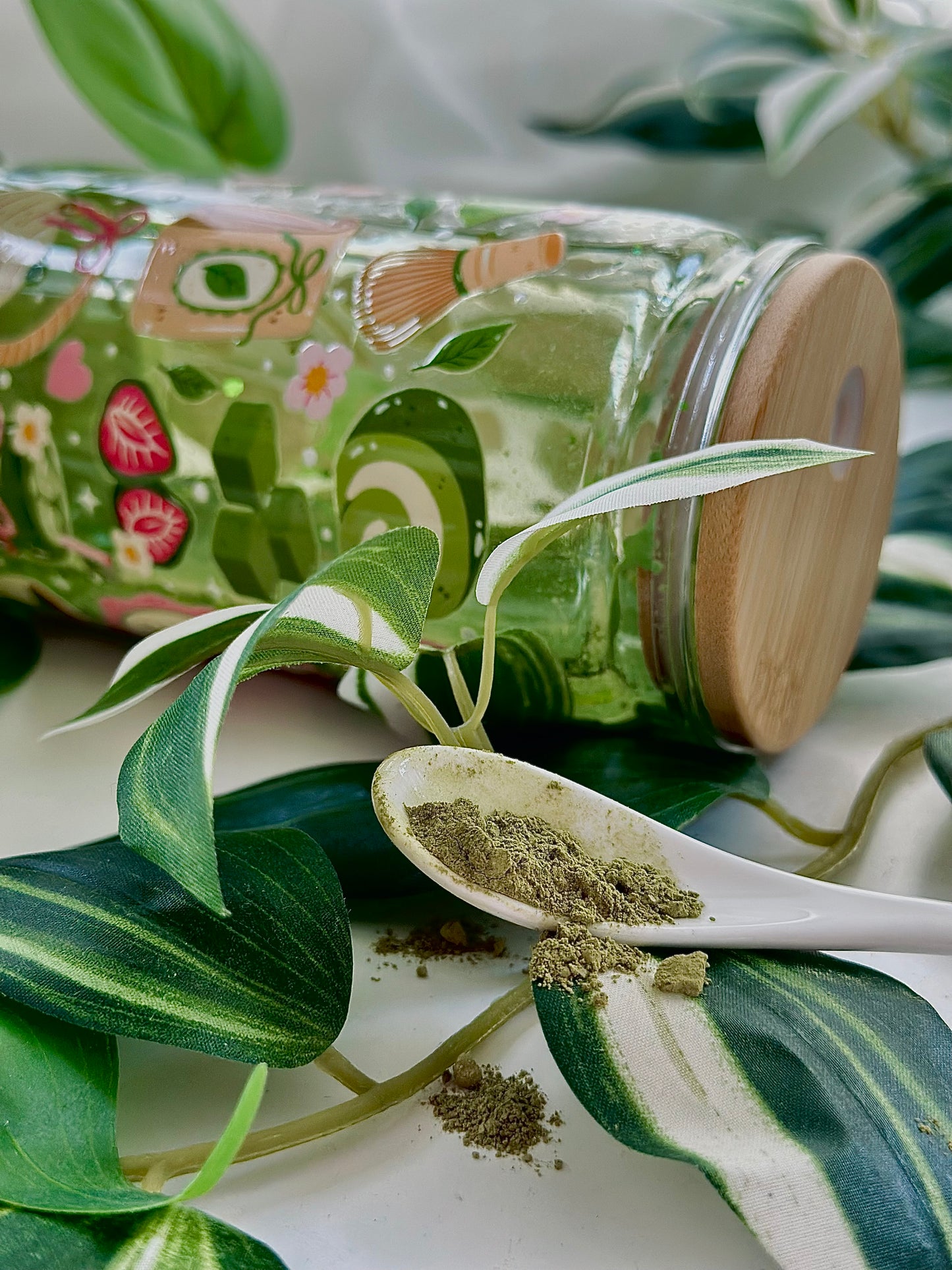 Matcha lava tumbler