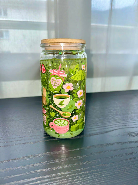 Matcha lava tumbler