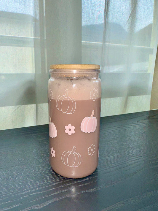 Pumpkin latte tumbler