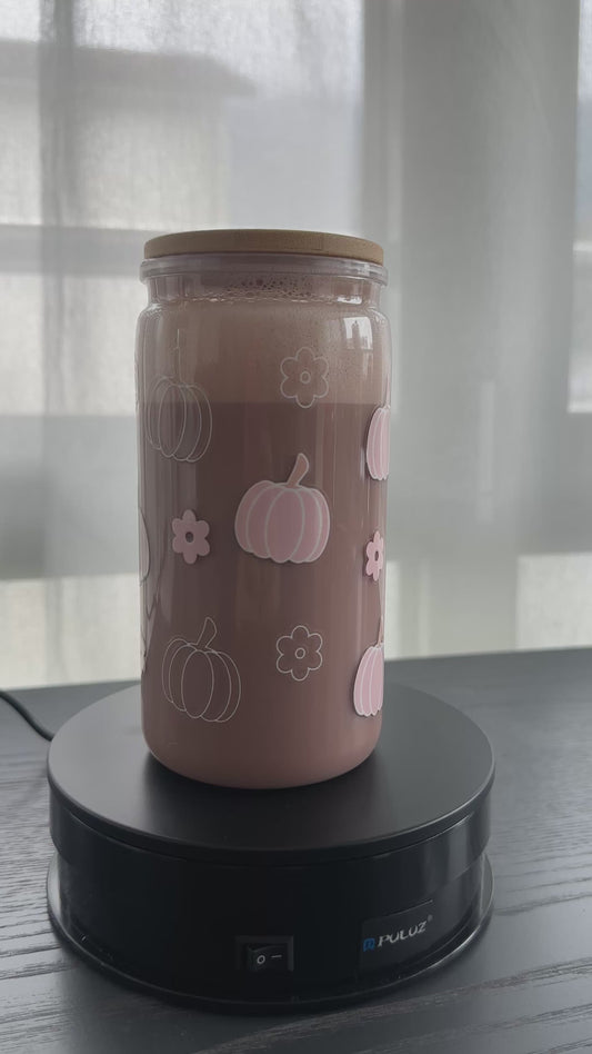 Pumpkin latte tumbler